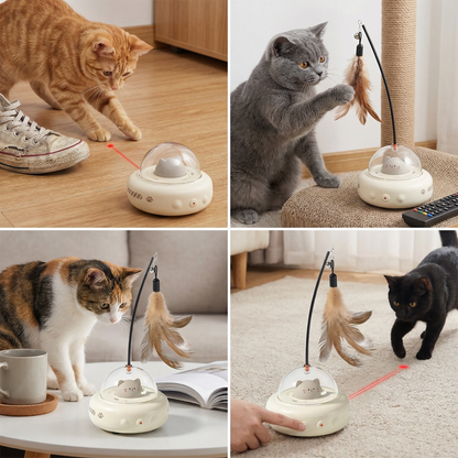 Cat Ufo Laser Toy