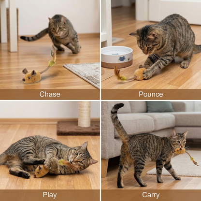 Interactive Cat Mouse – Hunting Fun Mouse