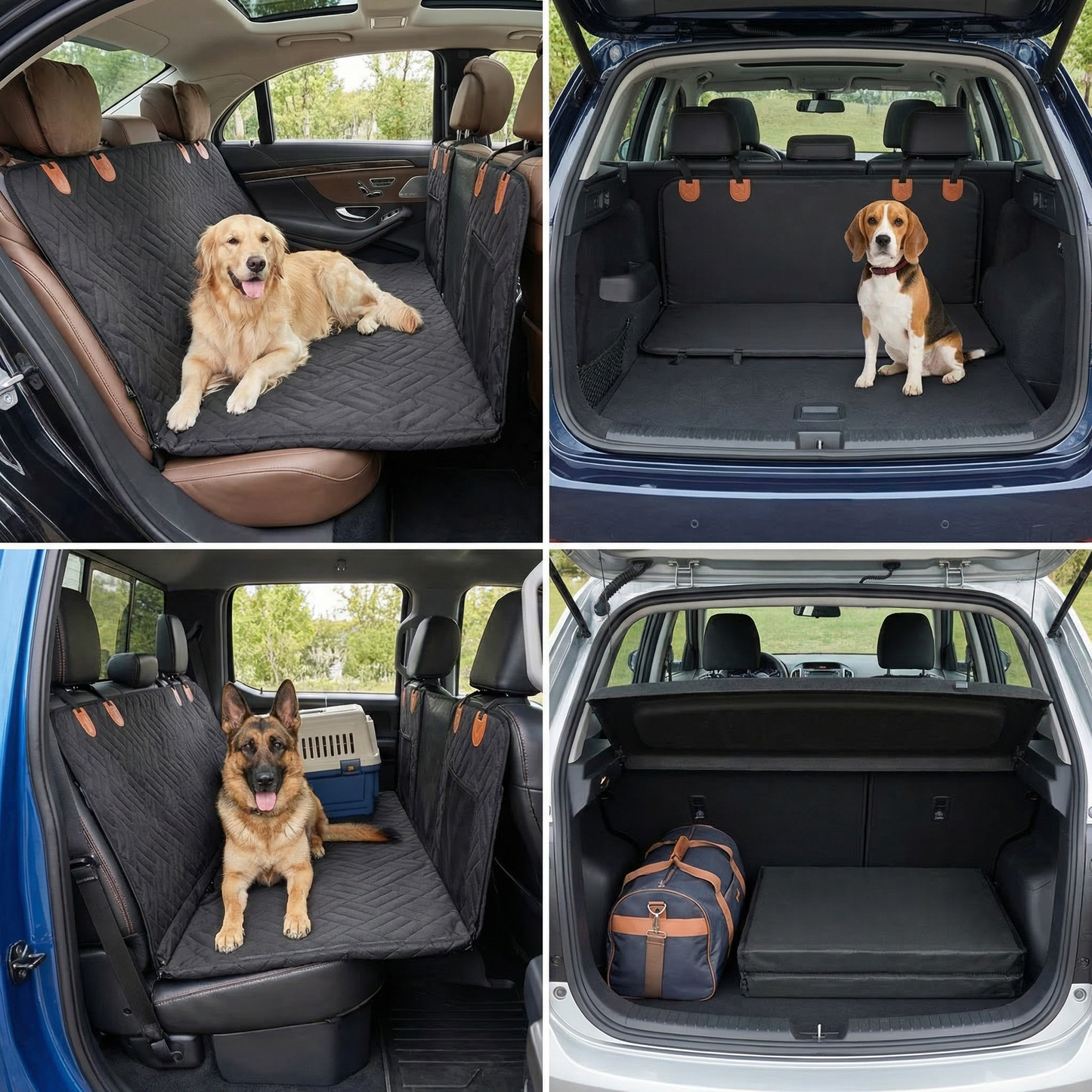 Hard Bottom Car Seat Extender for Dogs