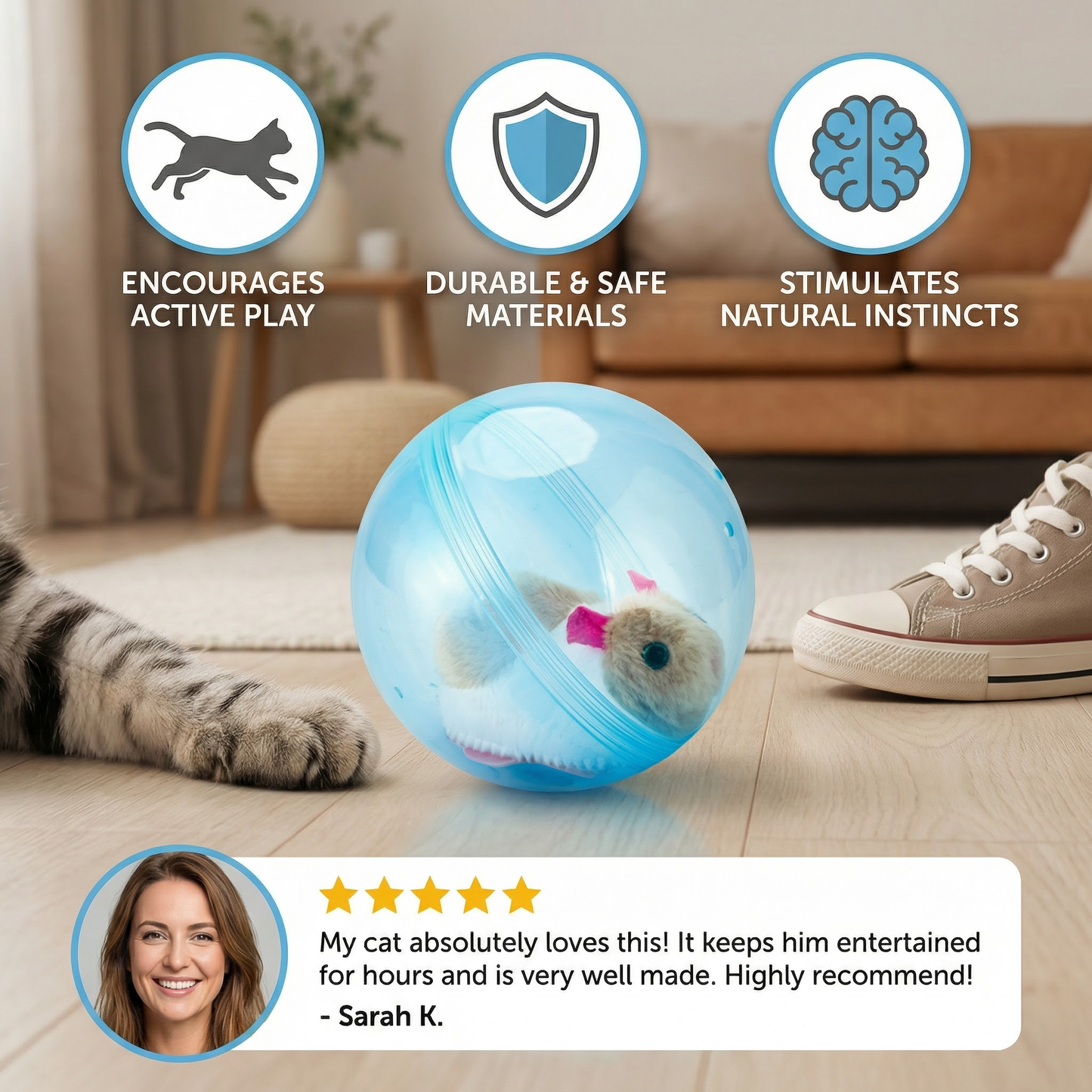 Rolling Hamster - Active Ball