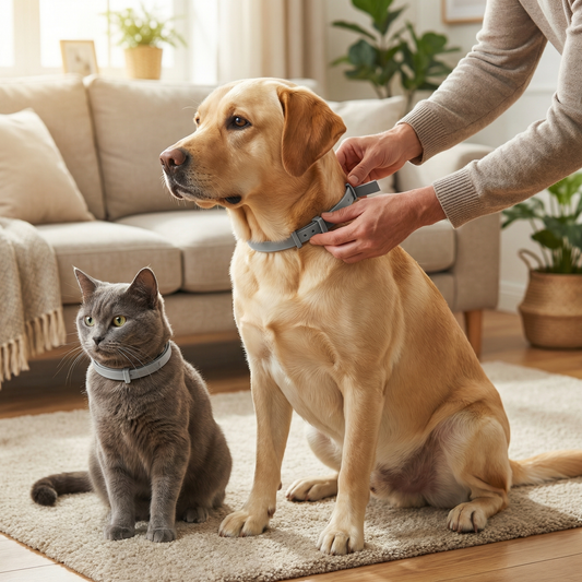 Pheromone Calming Collar for Dogs and Cats