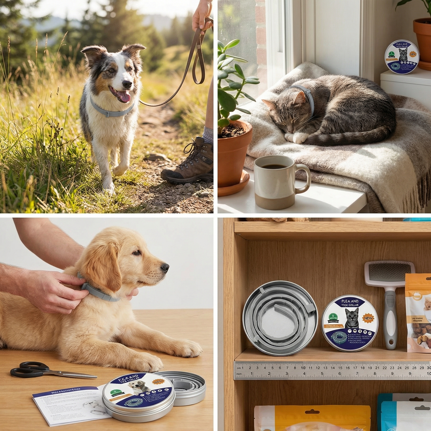 NaturalDefense - 8+ Months Protection against Ticks & Fleas