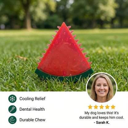 Cooling Fruit dog chew toy