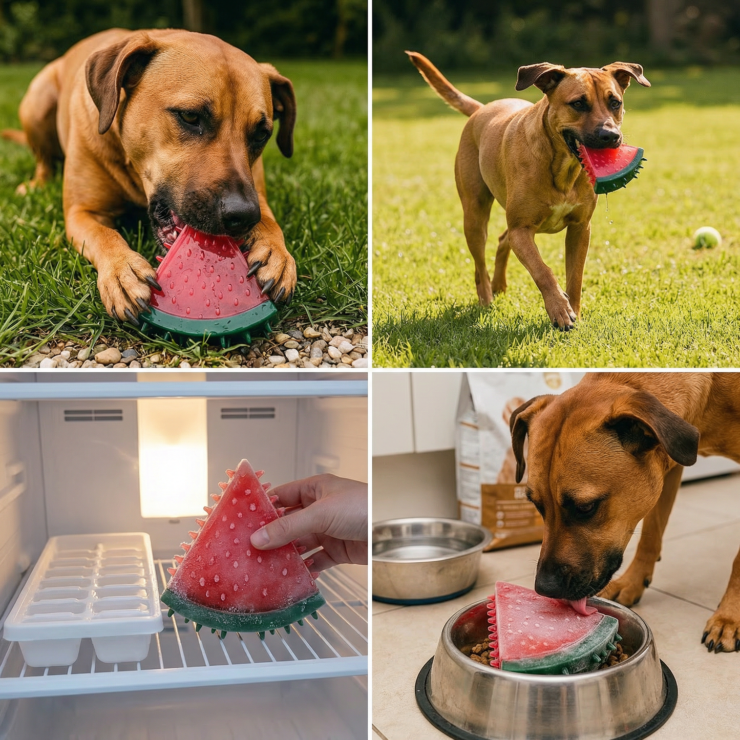 Cooling Fruit dog chew toy