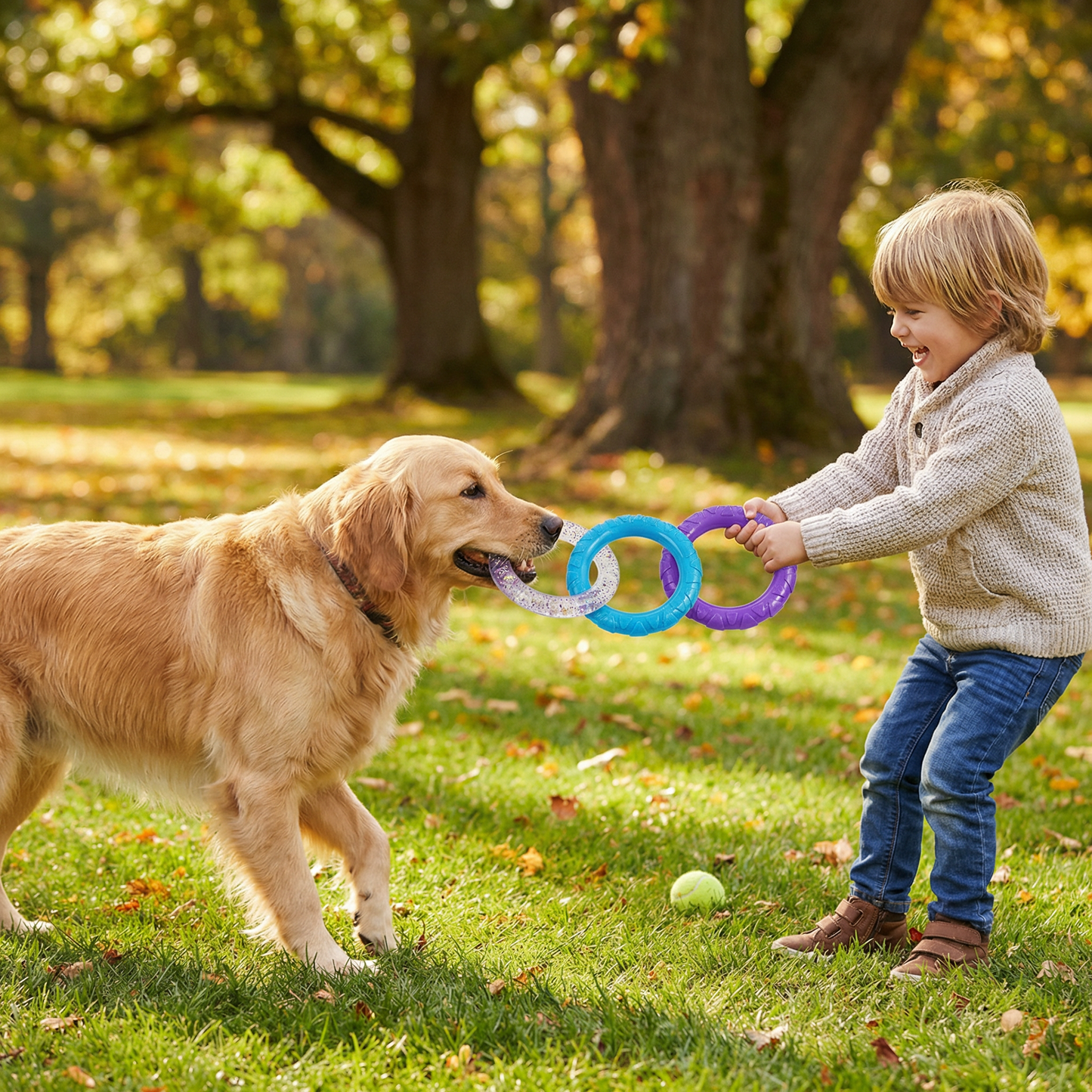 Durable tug toy for dogs