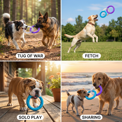 Durable tug toy for dogs