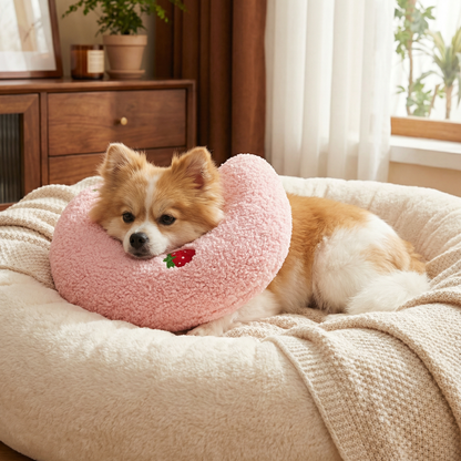 Ergonomic dog support pillow for healthy posture