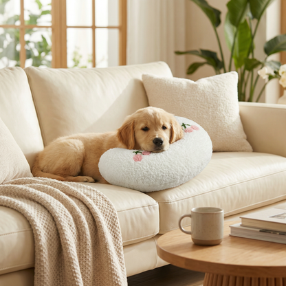 Ergonomic dog support pillow for healthy posture