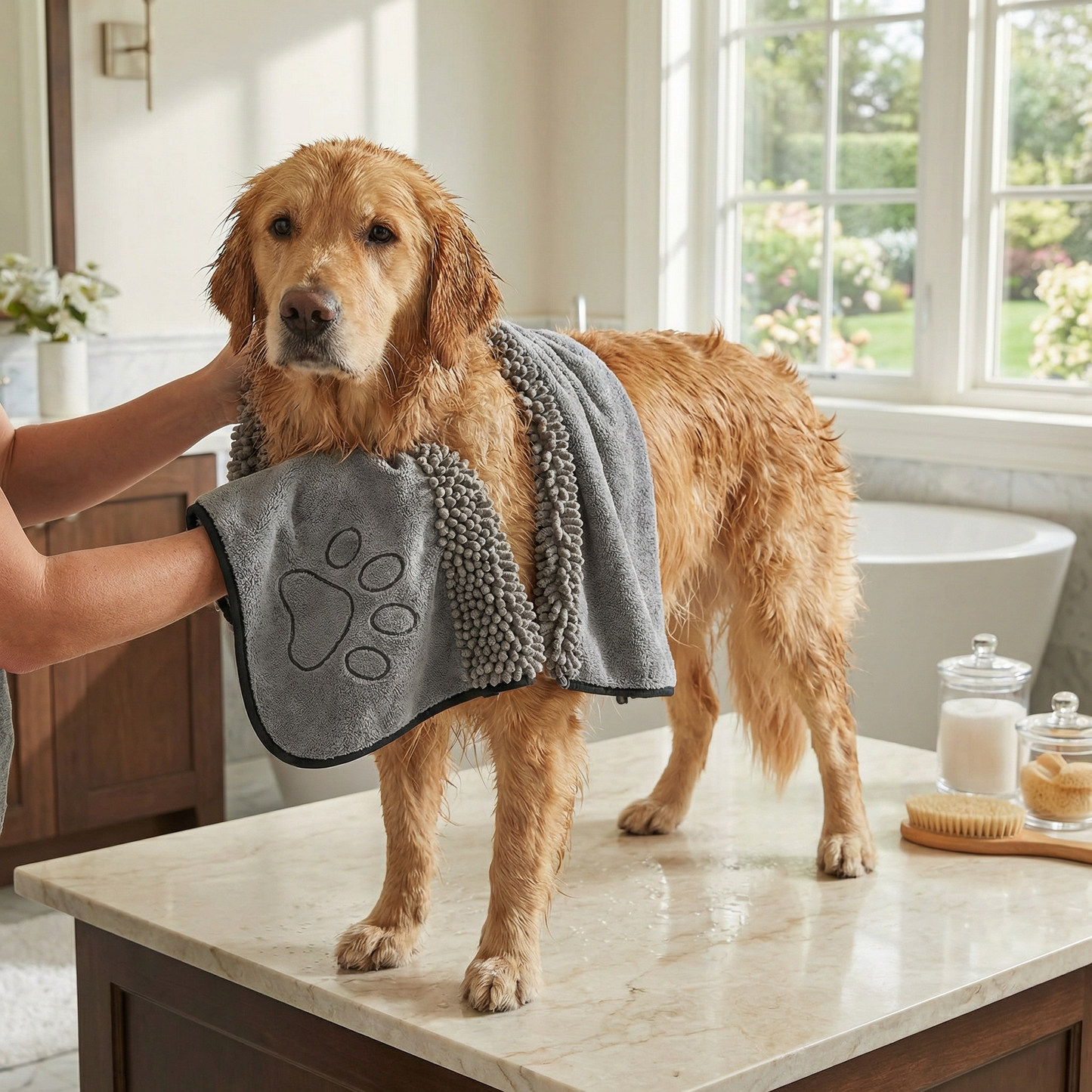 Ultra-Absorbent and Drying Microfibre Pet Towel
