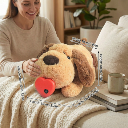 Calming Heartbeat Comfort Plush for Pets – Anxiety & Stress Relief