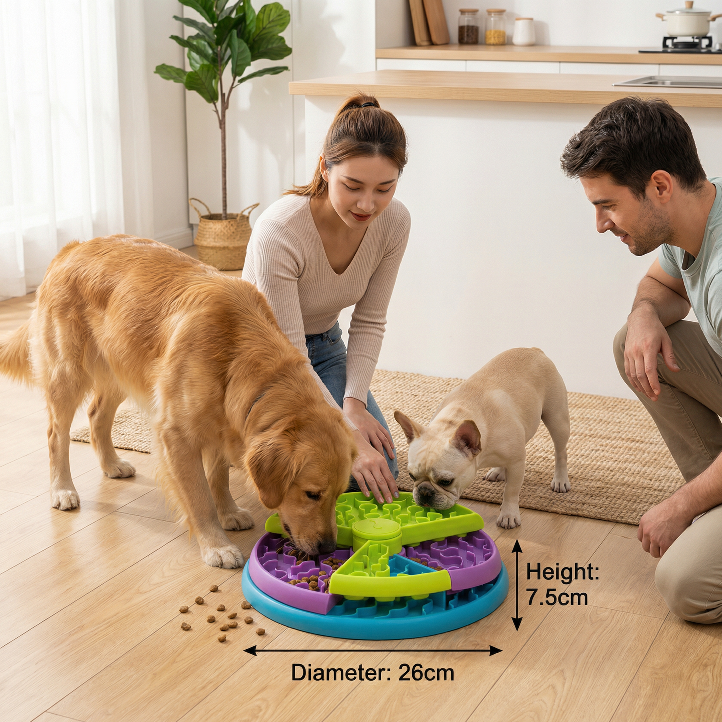 Engagement Feeding Bowl with Different Levels
