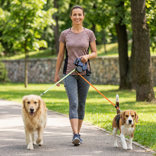 Tangle Free Dual Dog Leash
