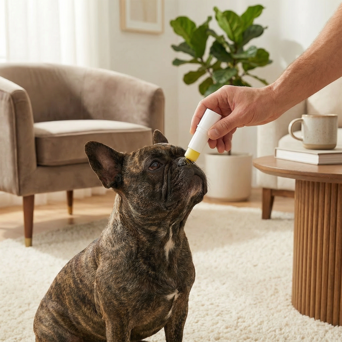Nourishing and protective ointment stick for paws and nose