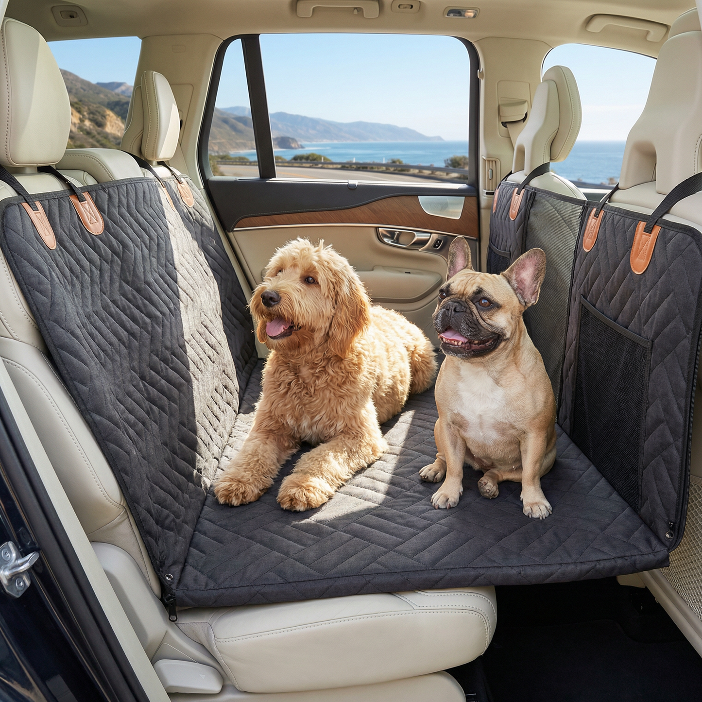 Hard Bottom Car Seat Extender for Dogs