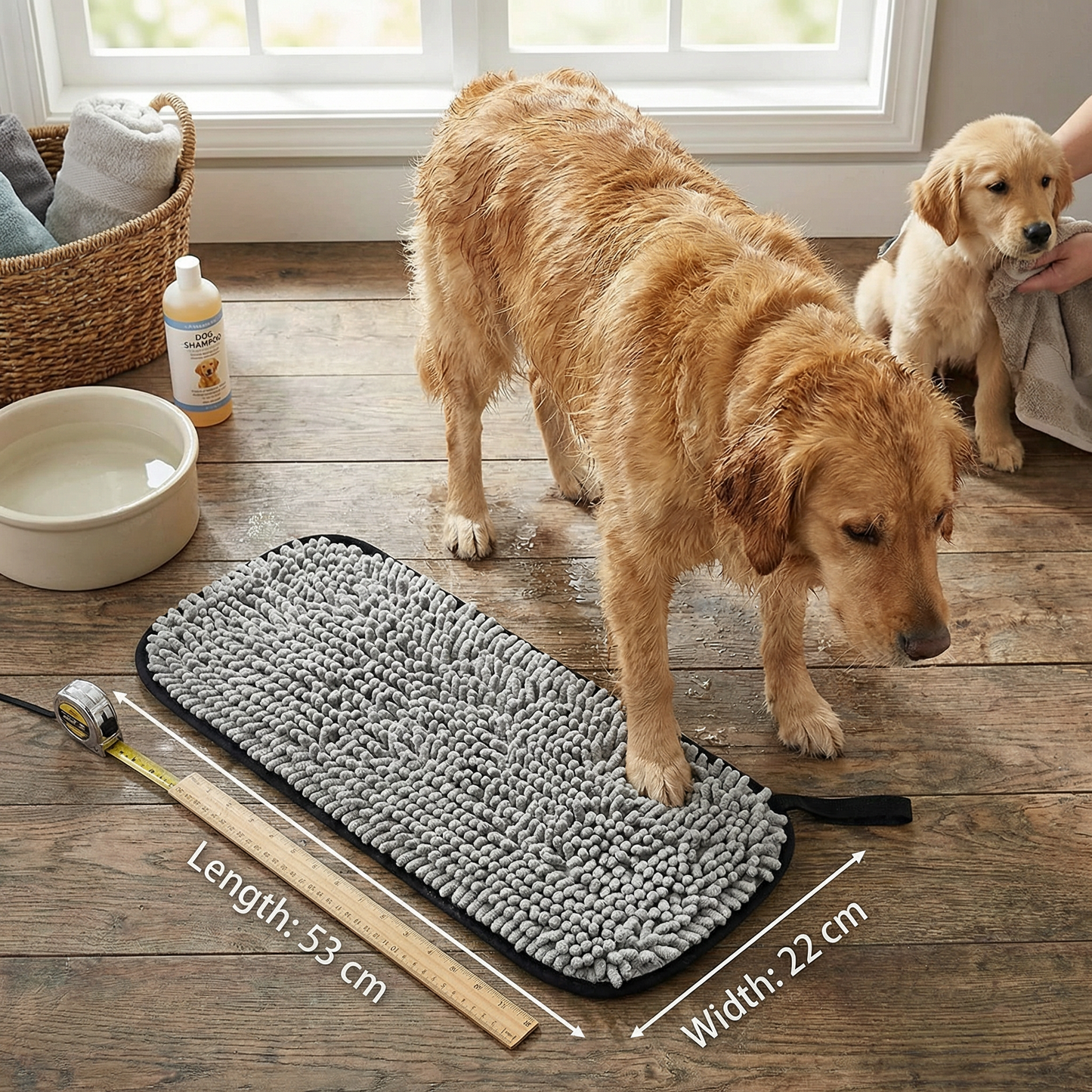 Ultra-Absorbent and Drying Microfibre Pet Towel