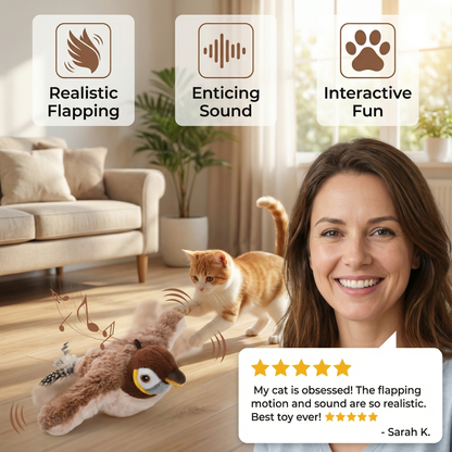 Flapping Bird Cat Toy