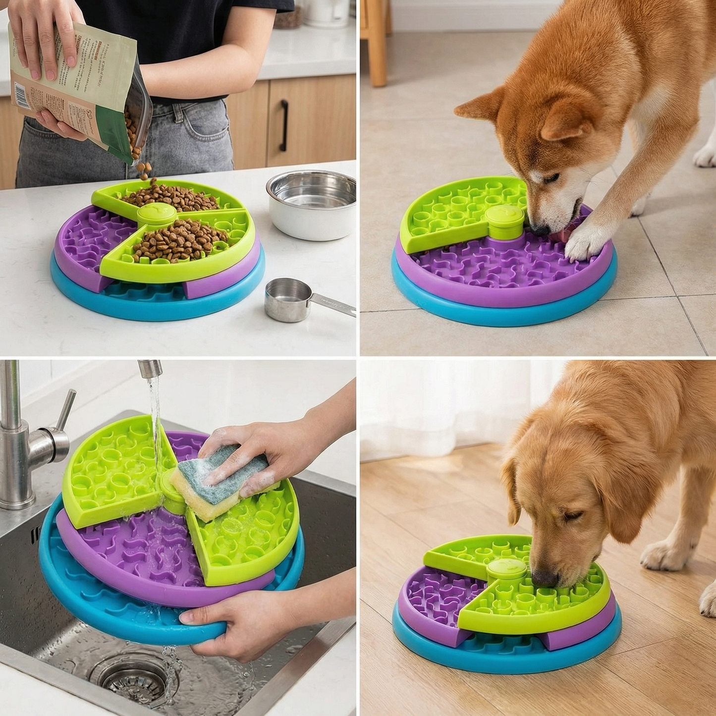 Engagement Feeding Bowl with Different Levels