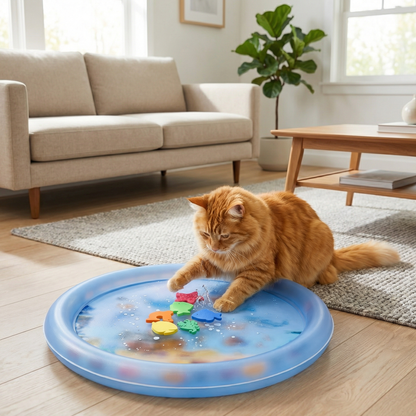 Interactive Cooling Water Bed for Cats 2.0