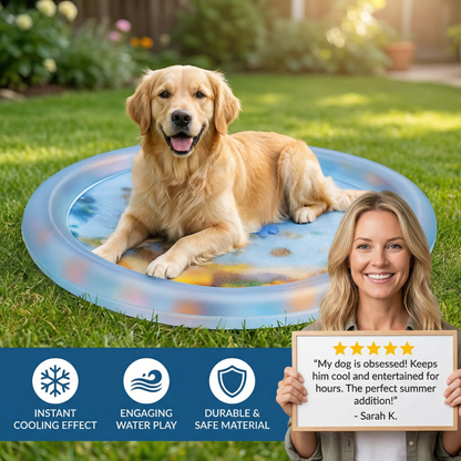 Interactive Cooling Water Bed for Dogs 2.0