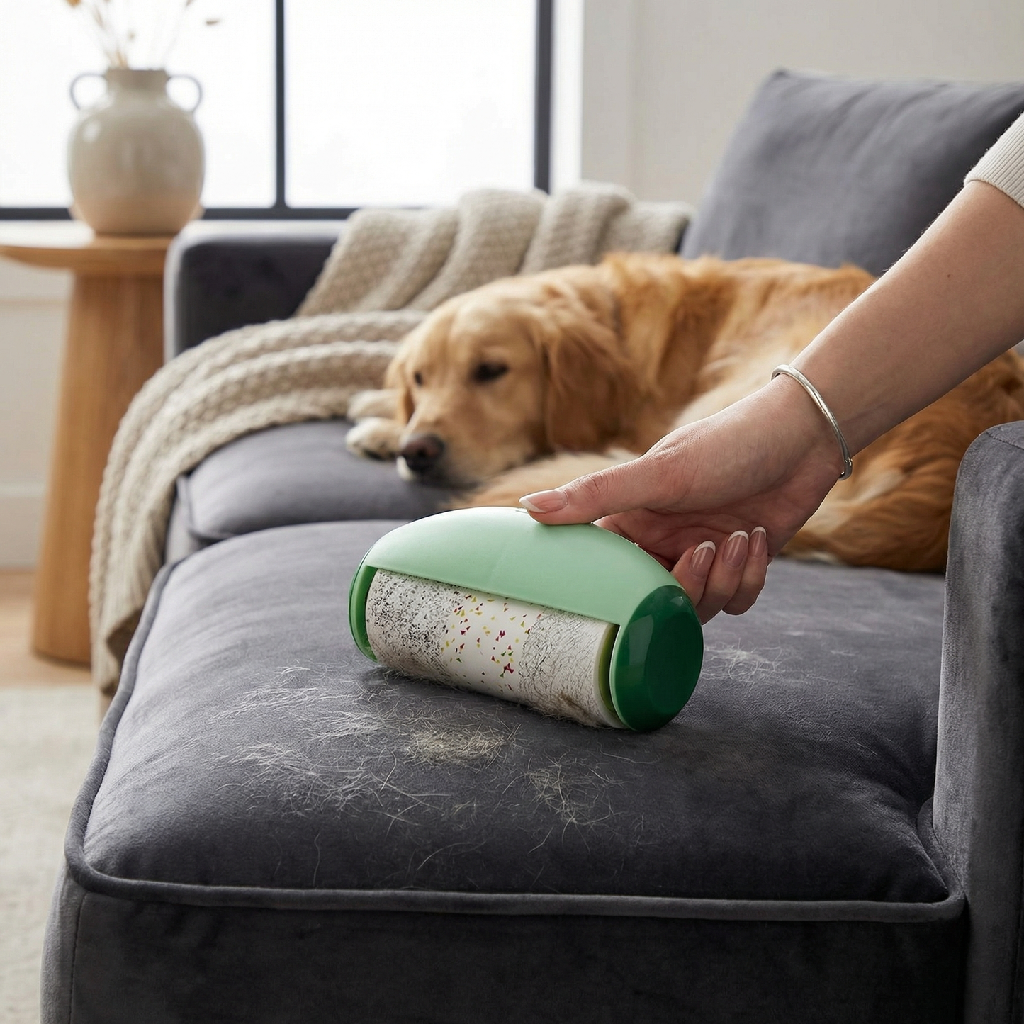 Reusable Lint Remover - Fur-B-Gone Roller