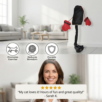 Interactive Cat Punching Bag Toy