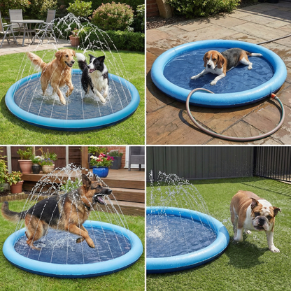 Durable Dog fountain - summer toy