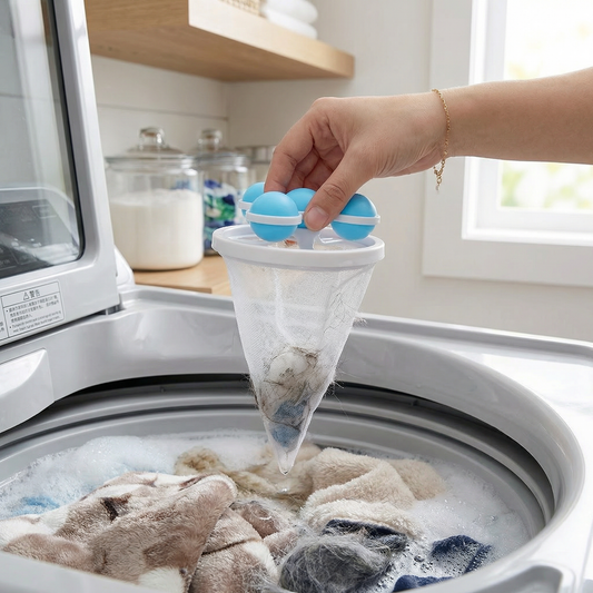 Pet Hair Laundry Filter for Washing Machines – Reusable Mesh Catcher