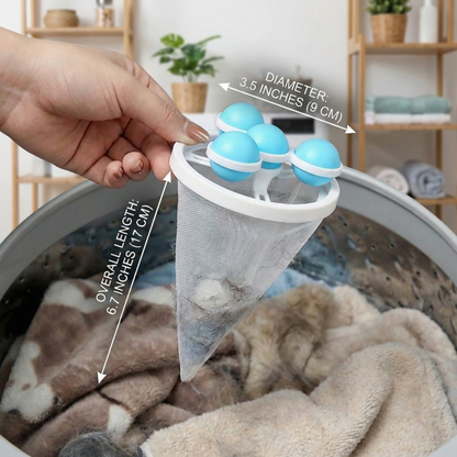 Pet Hair Laundry Filter for Washing Machines – Reusable Mesh Catcher