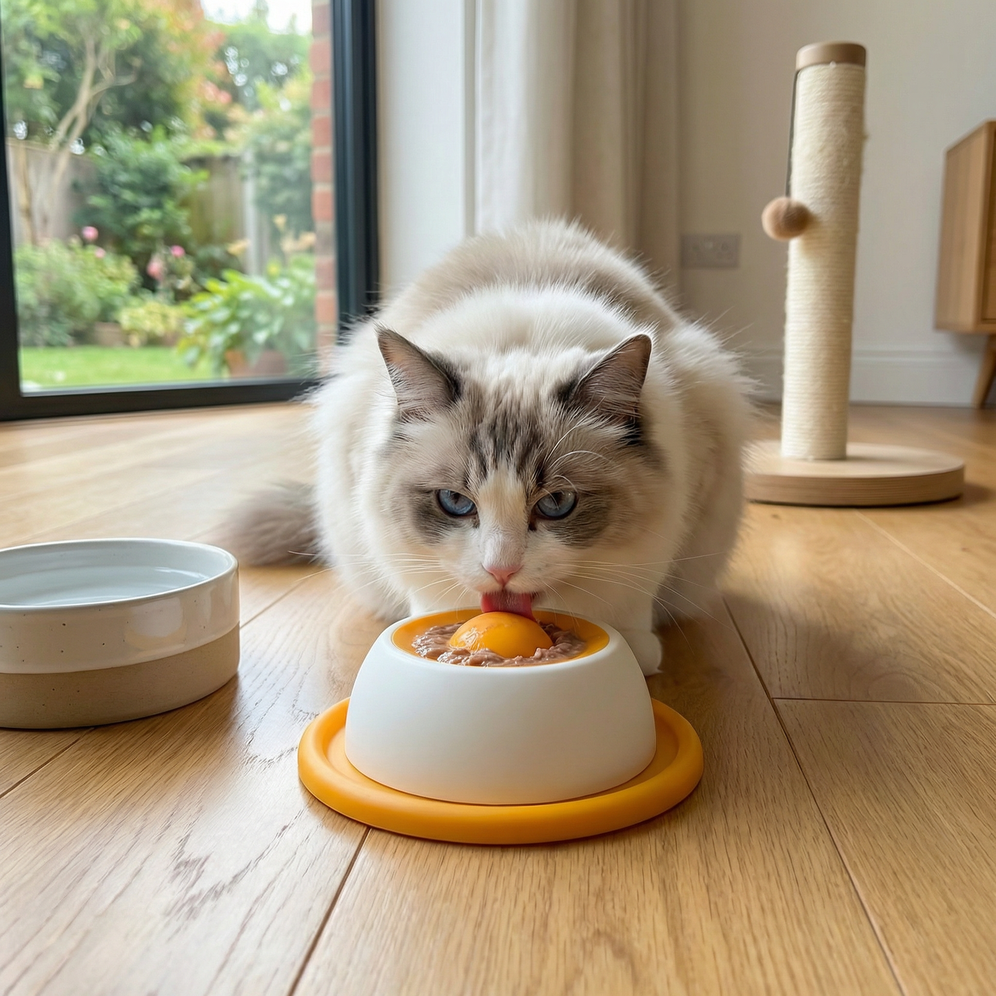 Interactive Lick Mat Slow Feeder Enrichement Toy for Cats