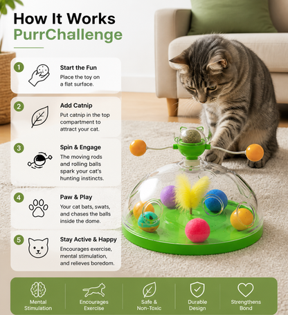 Interactive Cat Puzzle – PurrChallenge